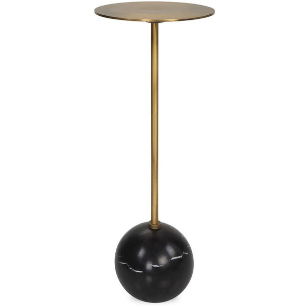 Tavolino bibita Gimlet, Colore Nero