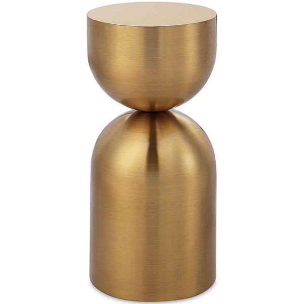 Tavolo decorativo Golden Vessel, Colore Oro